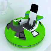 Medium Star bumper car FLMC-3